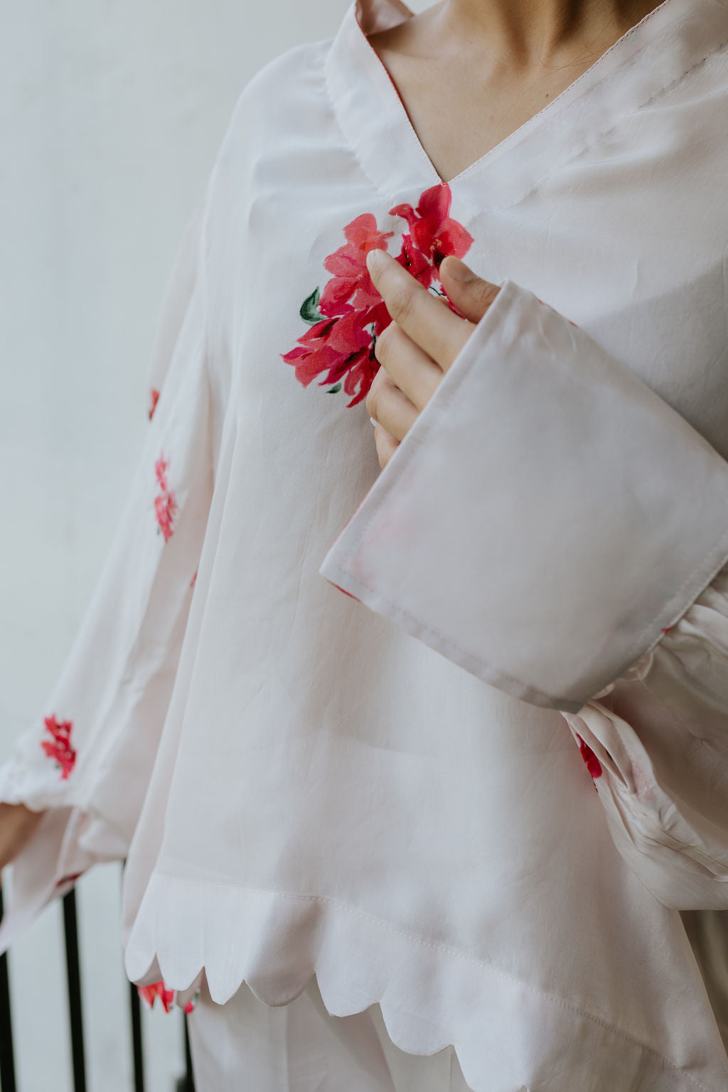 Soft Bougainvillea in the Wild Co-ord Set