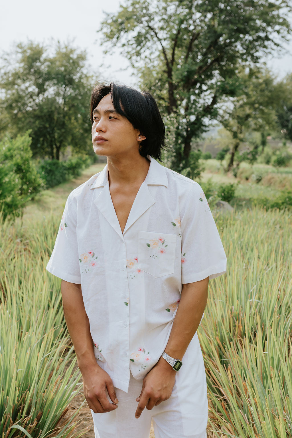 Men and Wild Roses Shirt