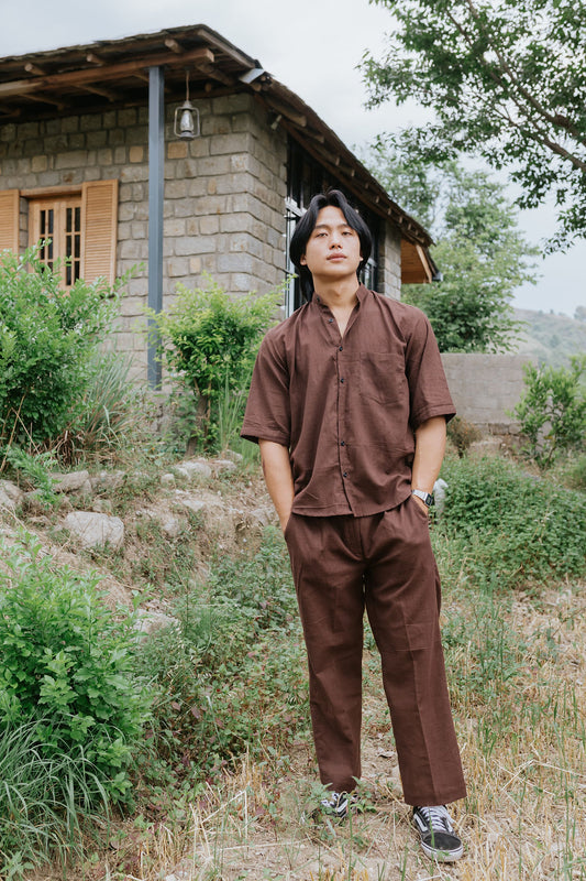 Mudstone Linen Co-ord Set