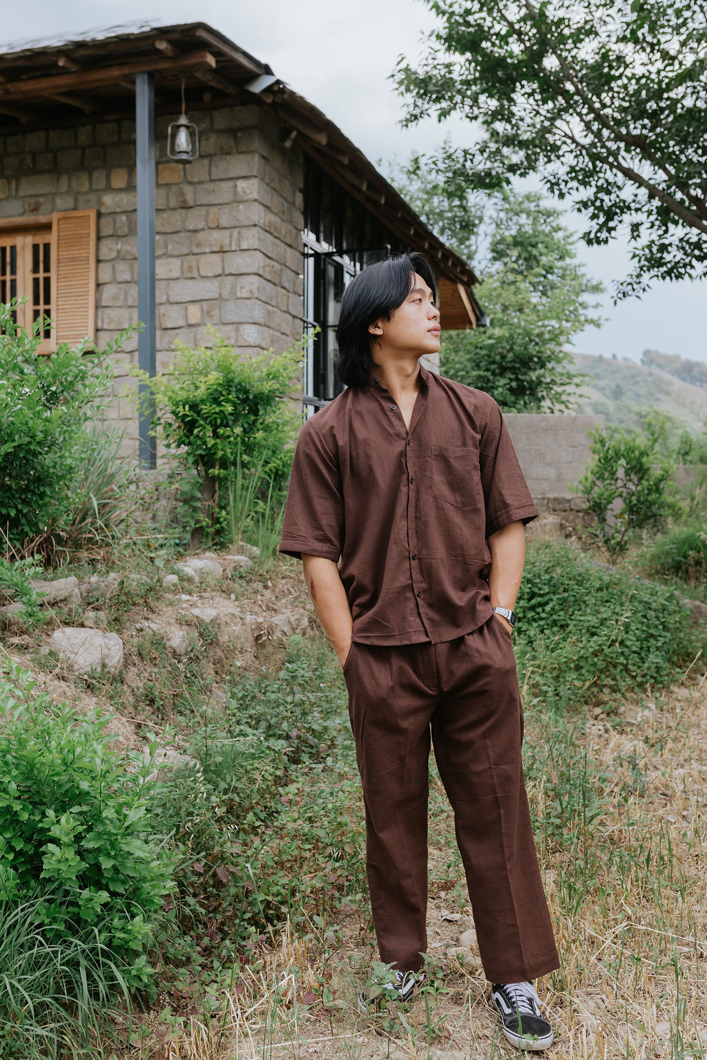 Mudstone Linen Co-ord Set