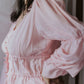 Blush Pink Buttoned Top