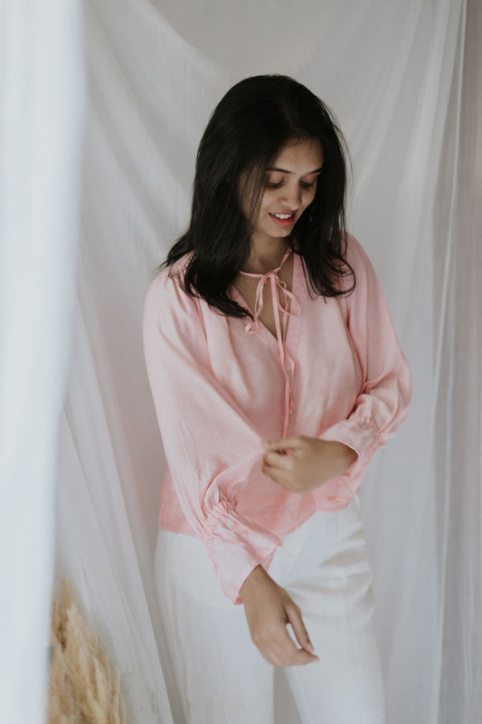 Soft Petal Pink Top