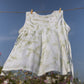Neem Mulberry Pintuck top