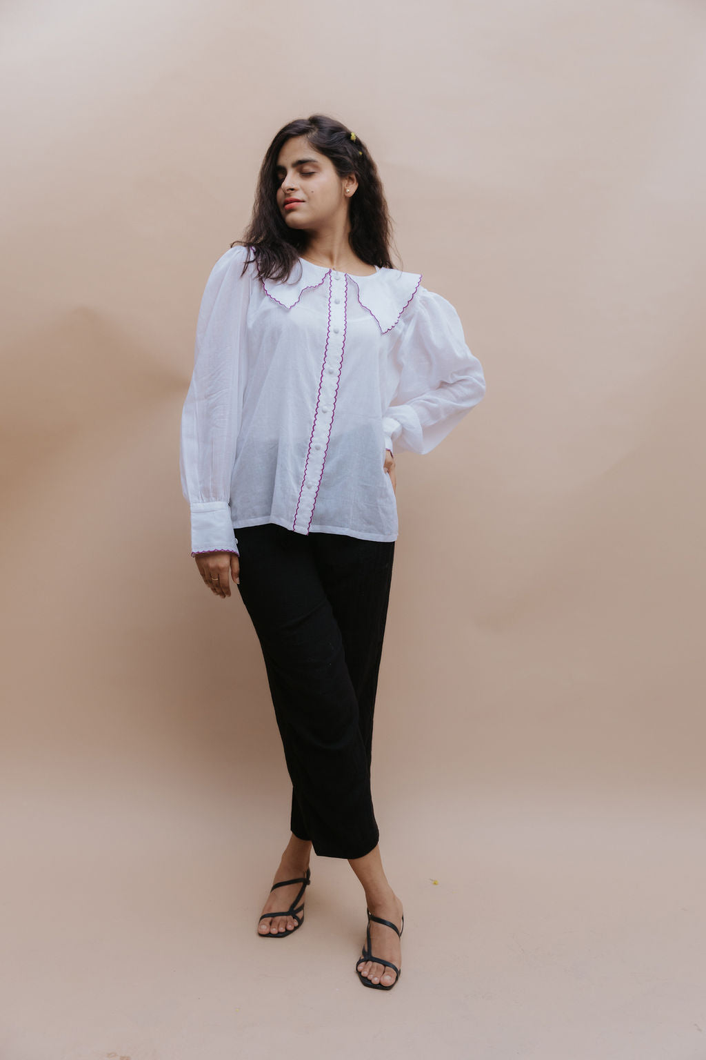 Purple Stitch Shirt