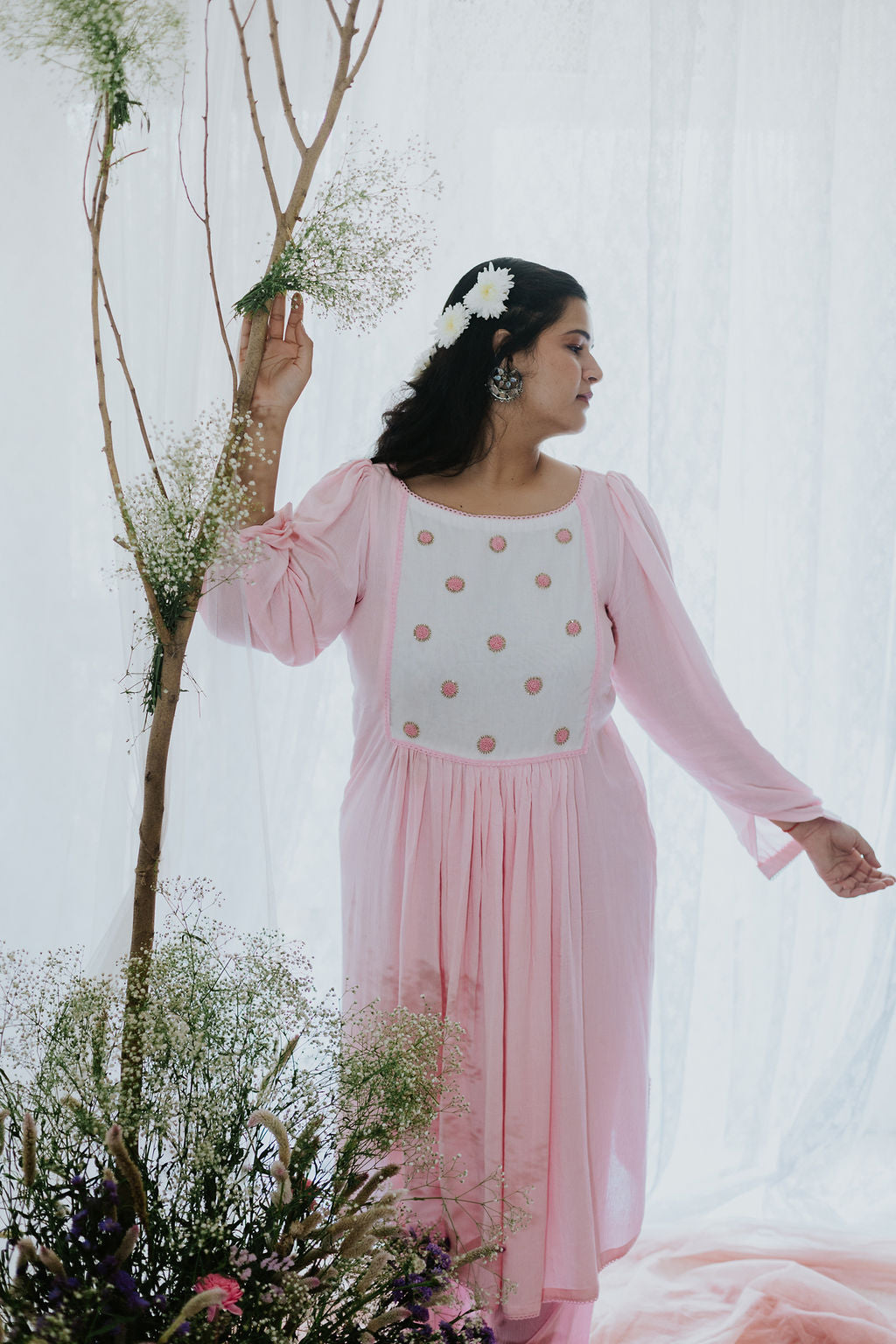 Pastel Phulwari Set