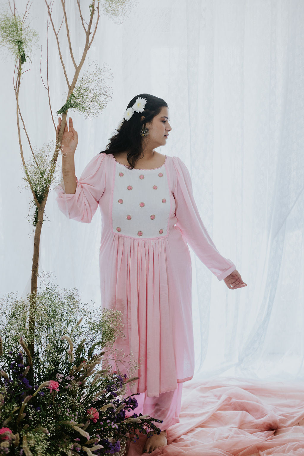 Pastel Phulwari Set