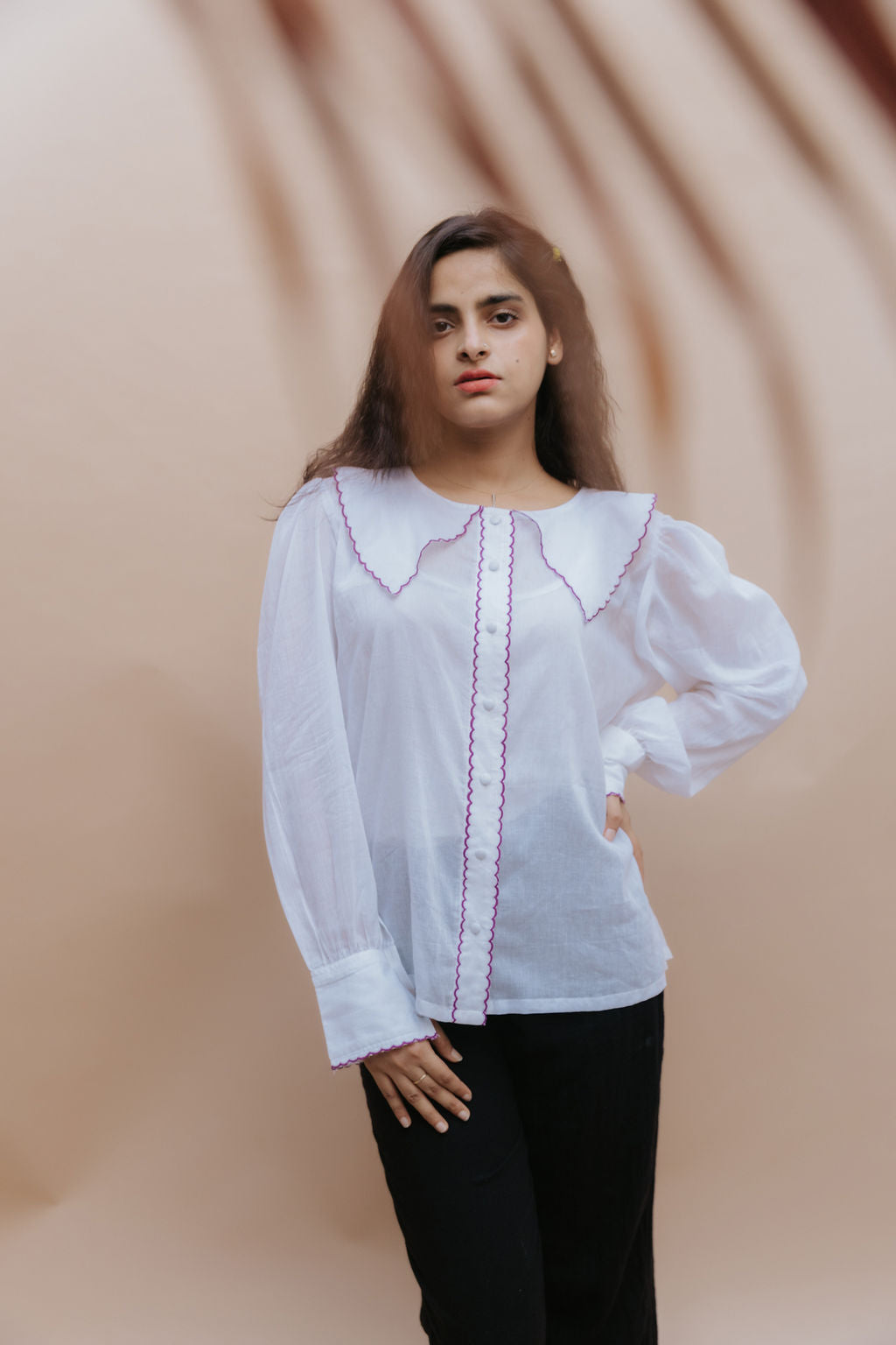 Purple Stitch Shirt