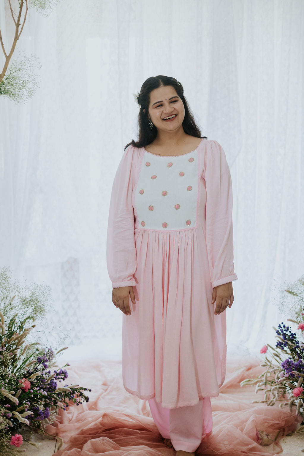Pastel Phulwari Set