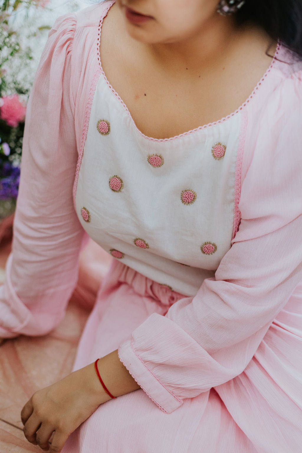 Pastel Phulwari Set