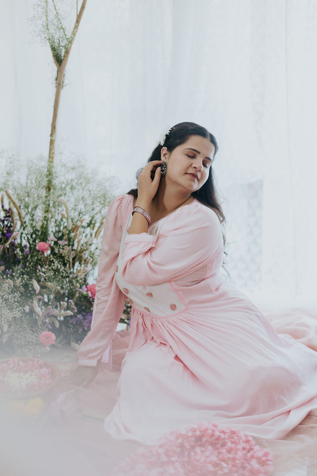 Pastel Phulwari Set