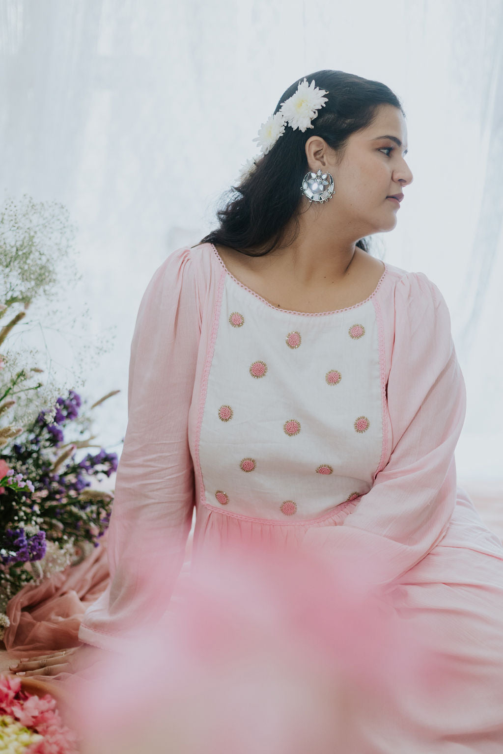 Pastel Phulwari Set