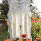 Neem Mulberry Pintuck top