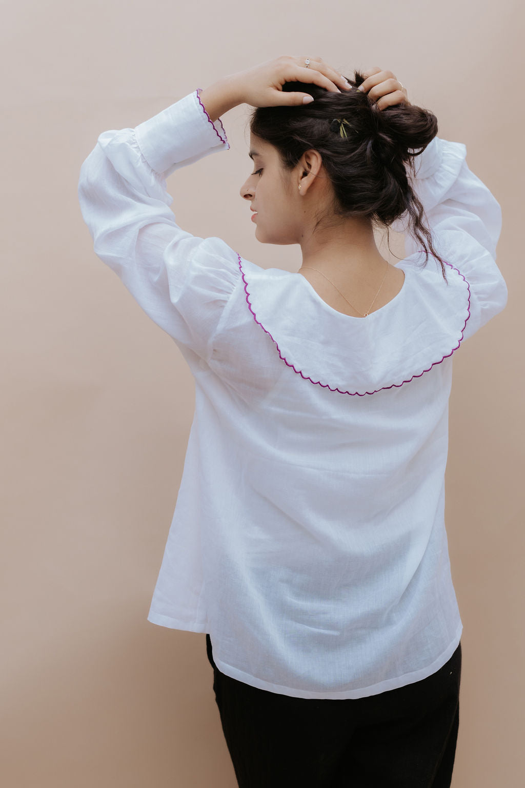 Purple Stitch Shirt