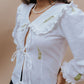 Leafy Collared Full-Sleeved Shirt