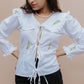 Leafy Collared Full-Sleeved Shirt
