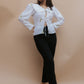 Leafy Collared Full-Sleeved Shirt