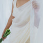 Hanns-vali-Safed Saree