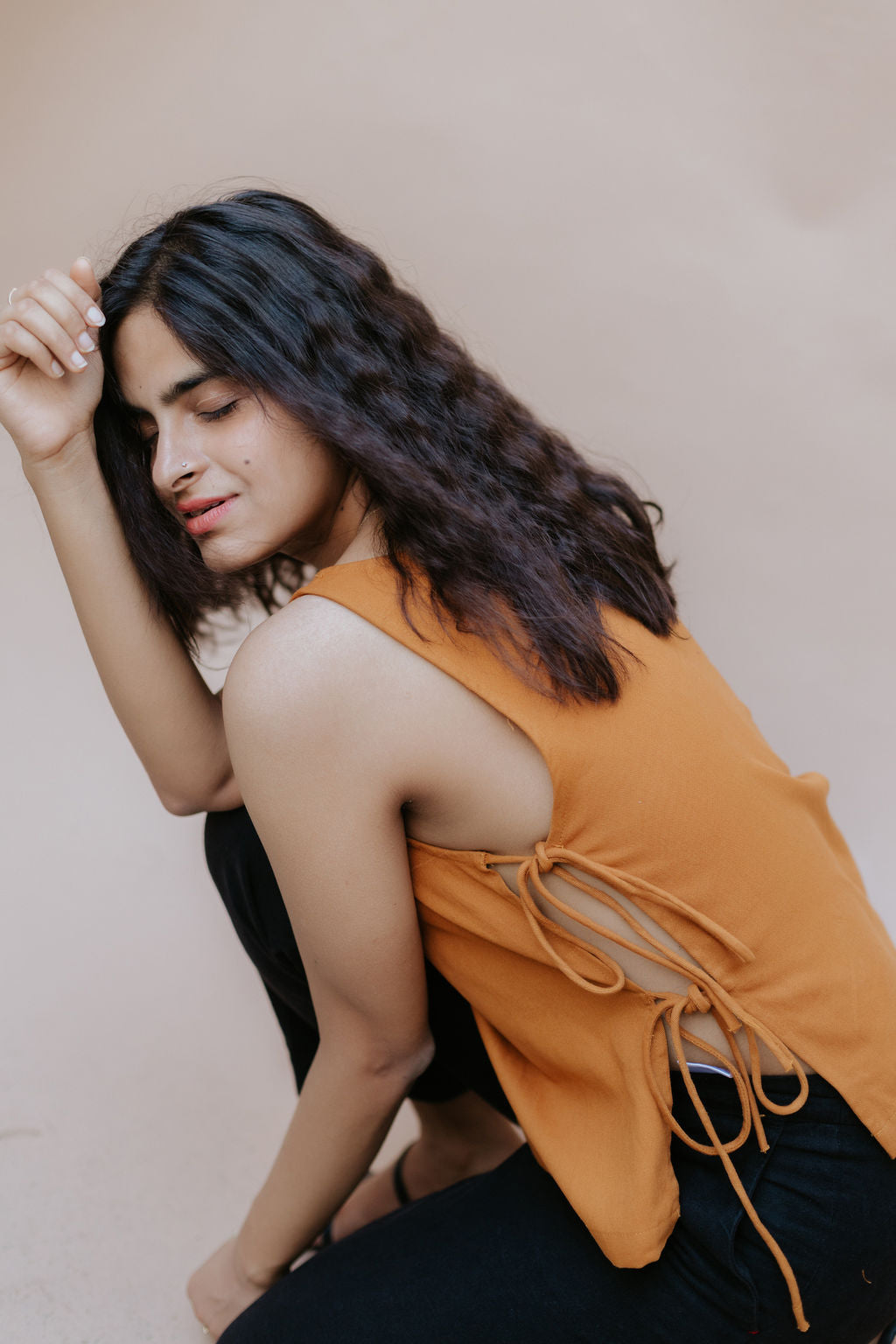 Chill Thrill Two Knot Top (Overlay)