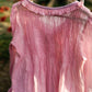 Soft Peony Frill Pintuck Top