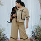 Zeenat Black Lace Co-ord Set