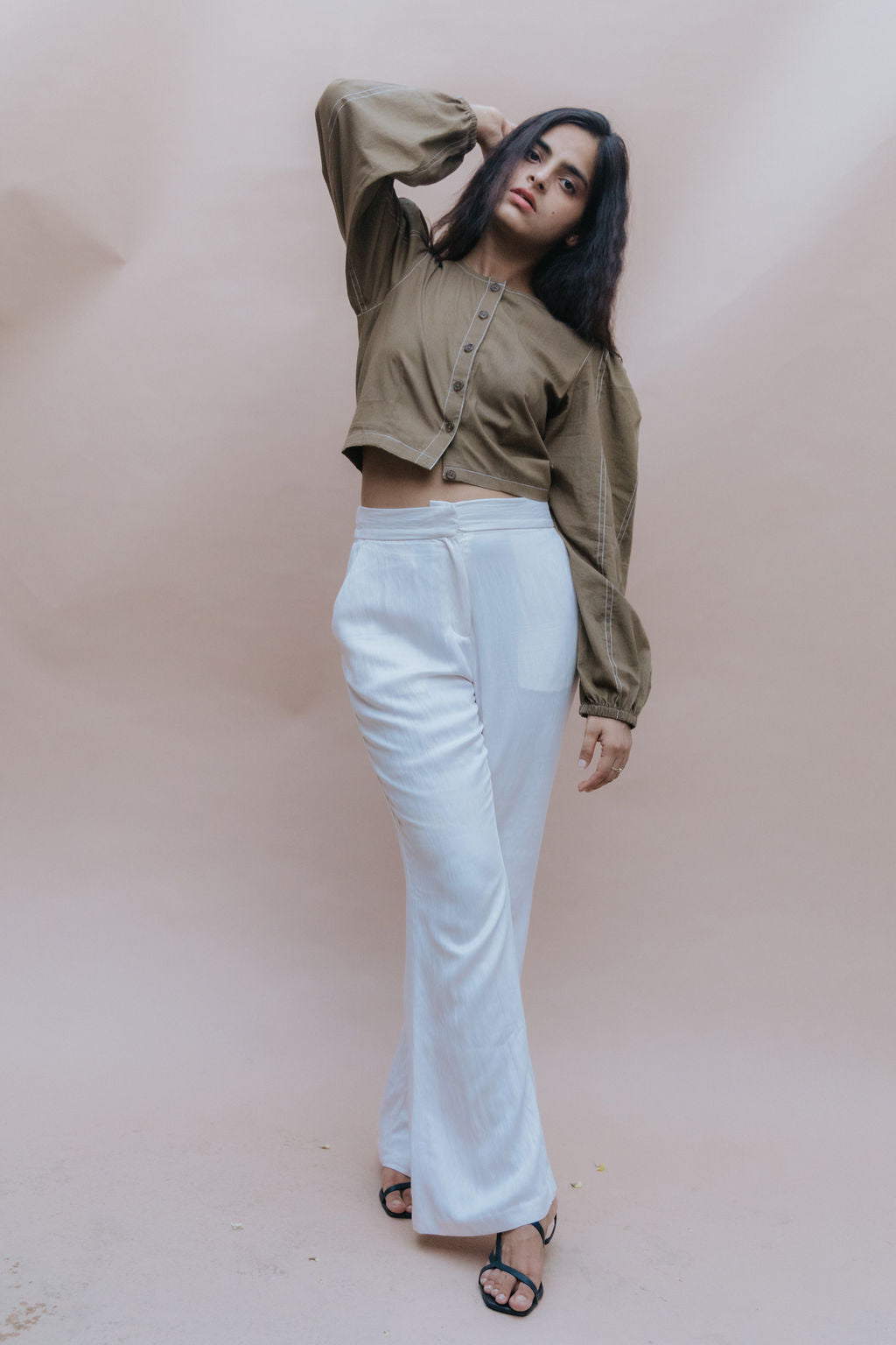 Chestnut Charm Cotton Shirt