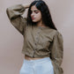 Chestnut Charm Cotton Shirt