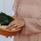 Gulabi Resham Kurta