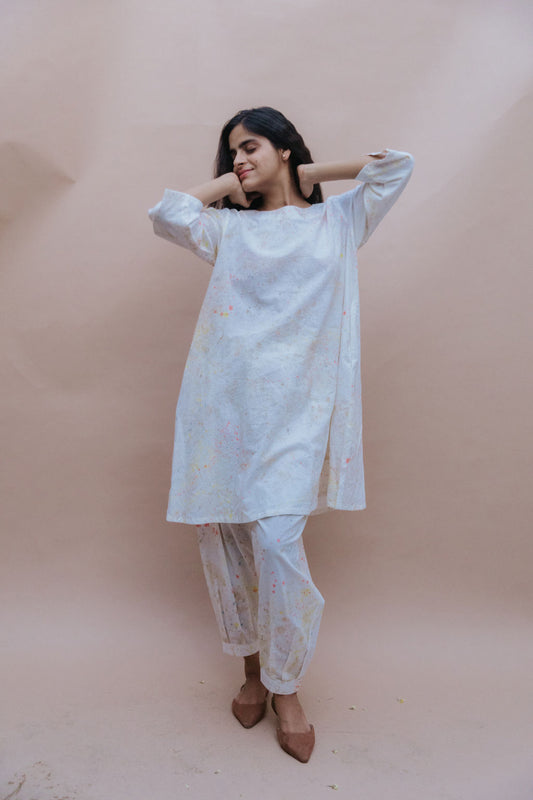 Genda Gulab Hand-Dyed Coord Set