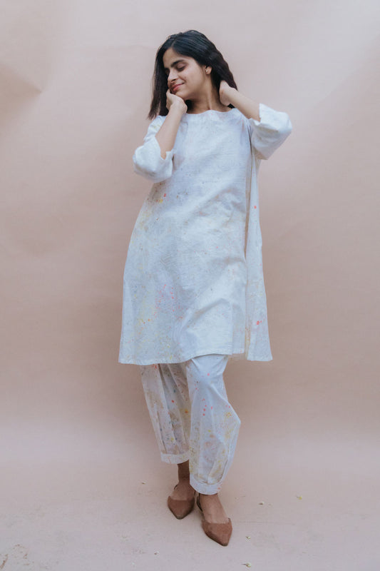 Genda Gulab Hand-Dyed Coord Set