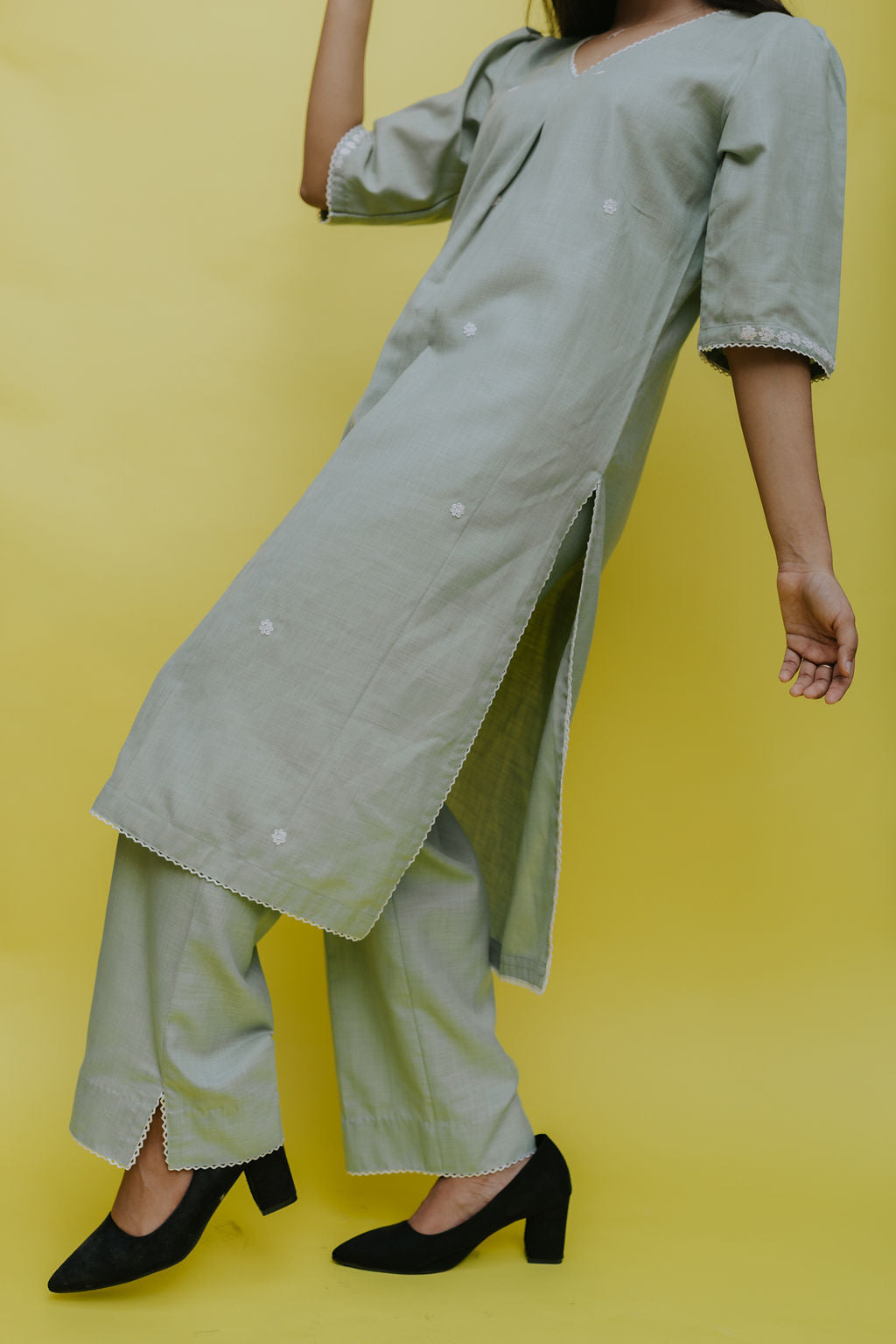 Sage Kurta Set