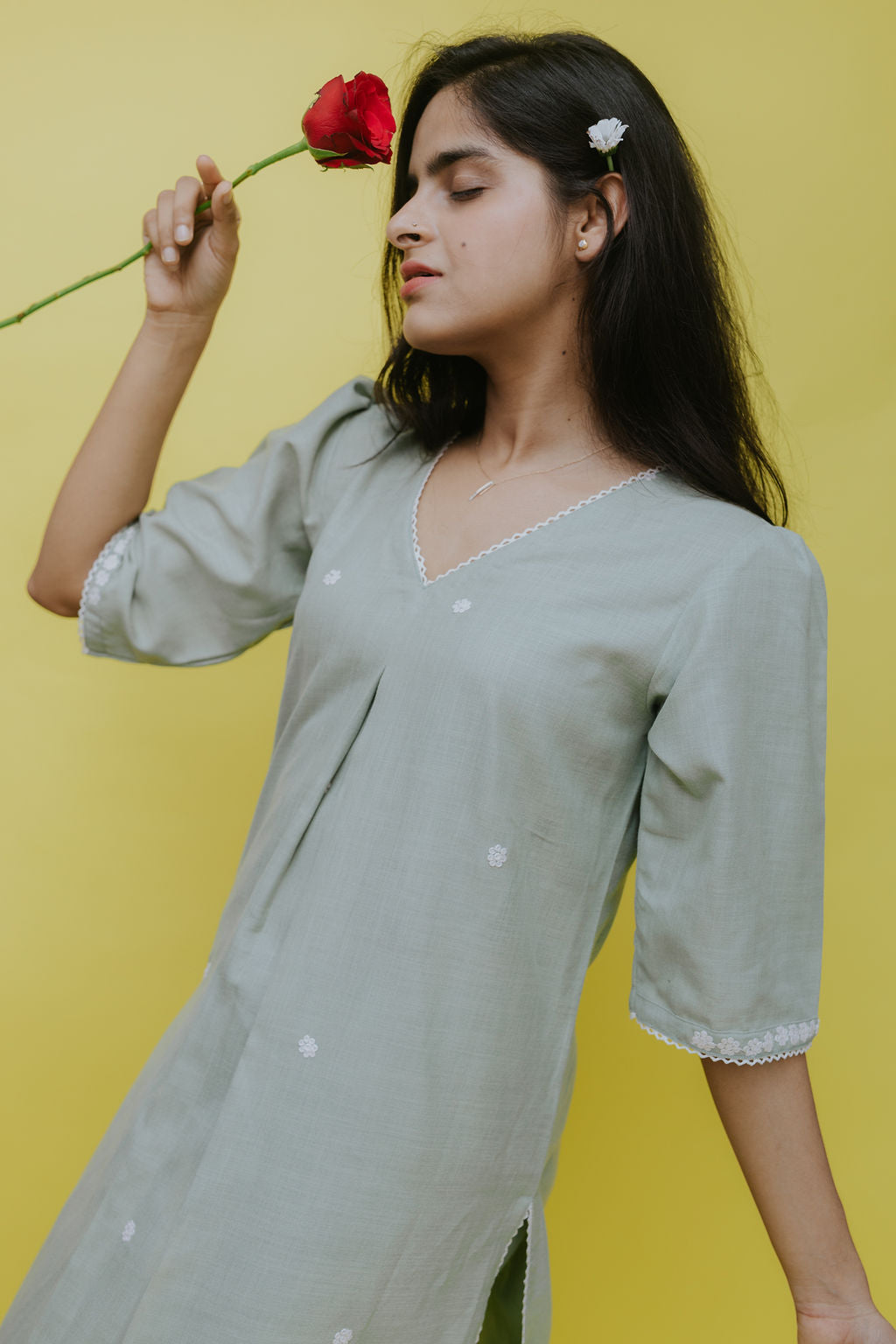 Sage Kurta Set