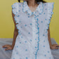Hydrangea Frill Shirt
