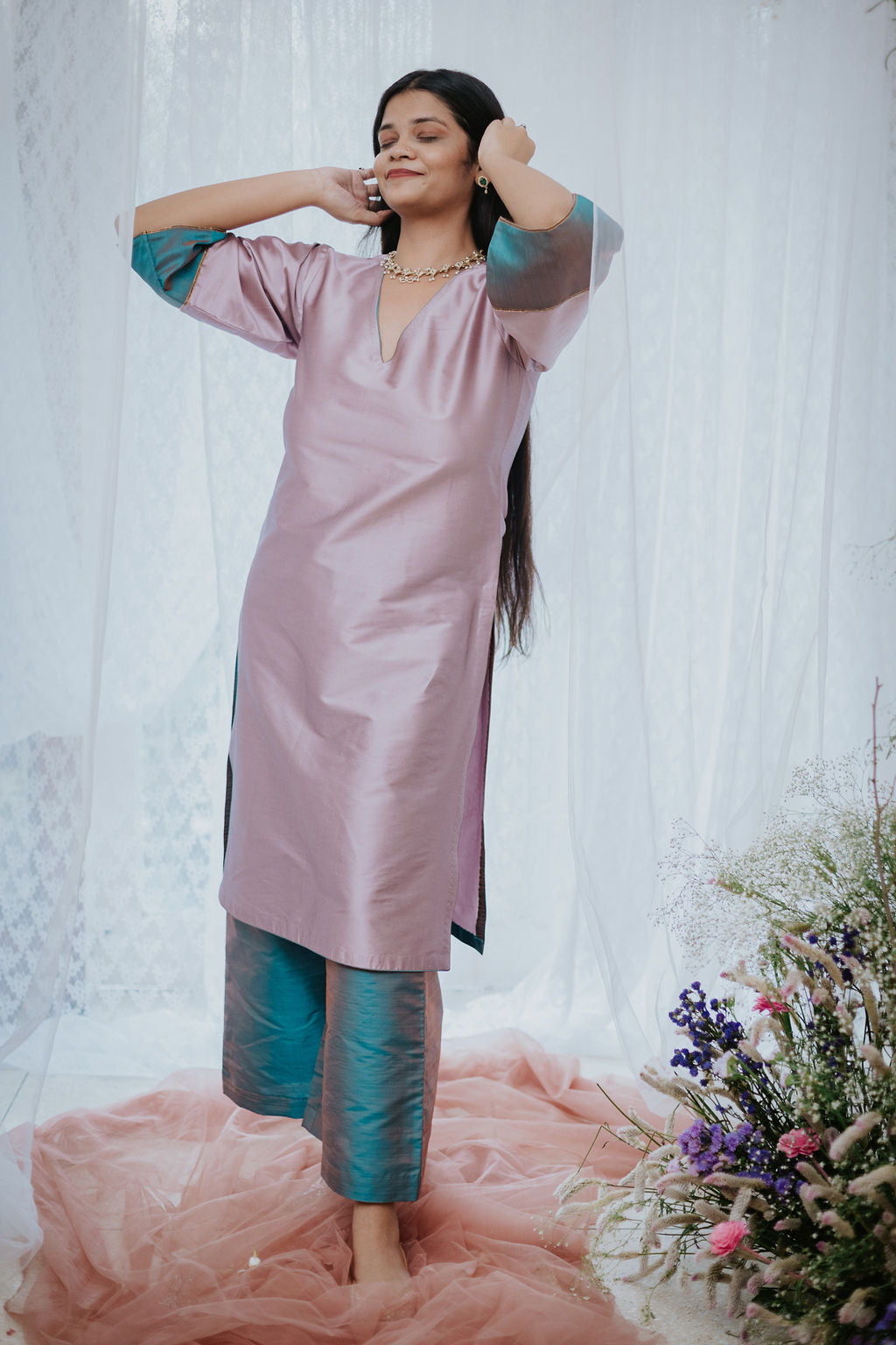 Chandni-Raat Kurta Pant Set