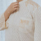 Saadgi Hand-embroidered Kurta