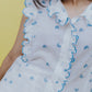 Hydrangea Frill Shirt