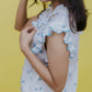 Hydrangea Frill Shirt