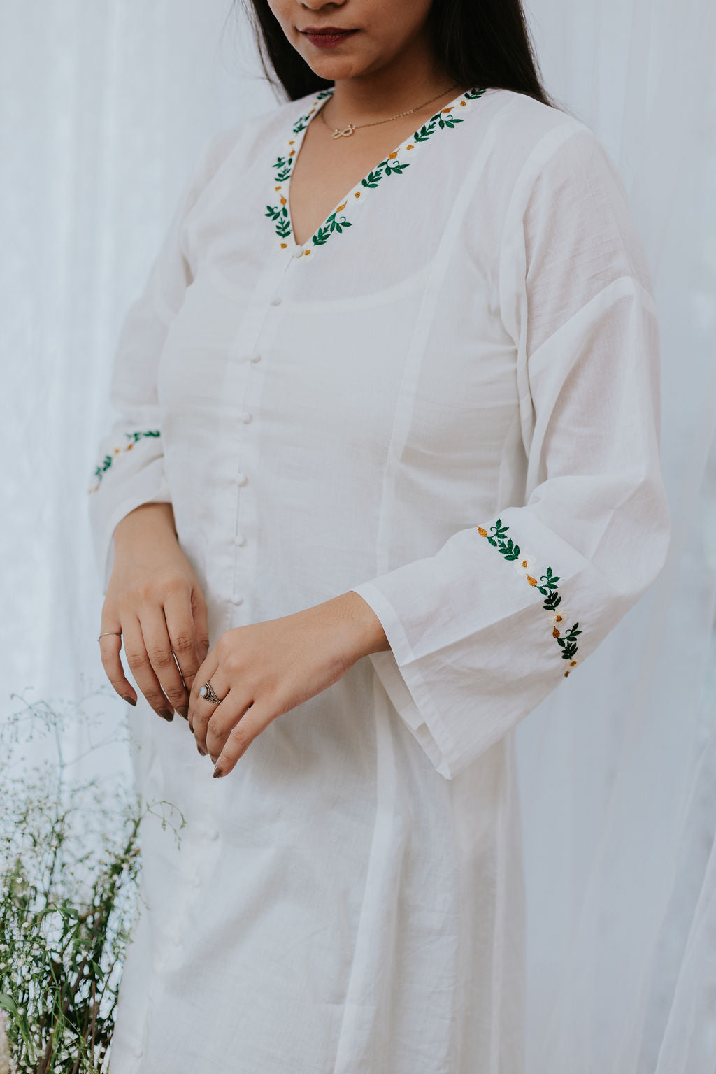 Haseen Mul Cotton Kurta
