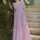 Powder Pink Flair Dress