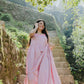 Powder Pink Flair Dress