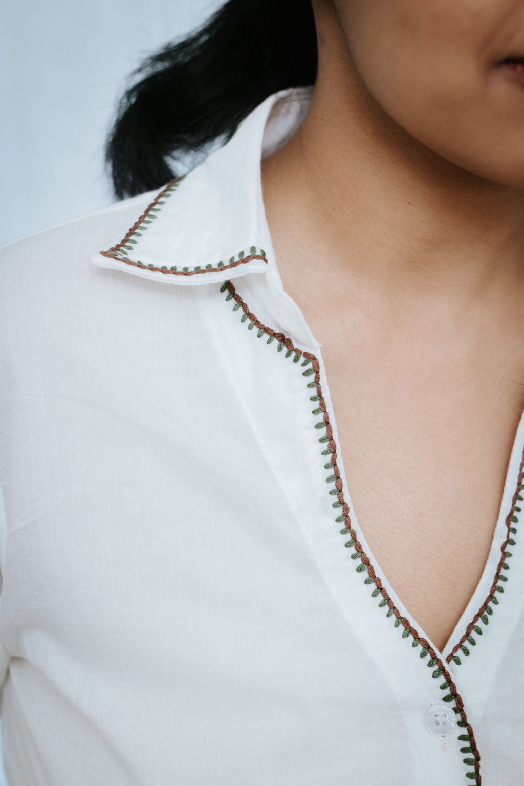 Pintuck Collar vali Kameez