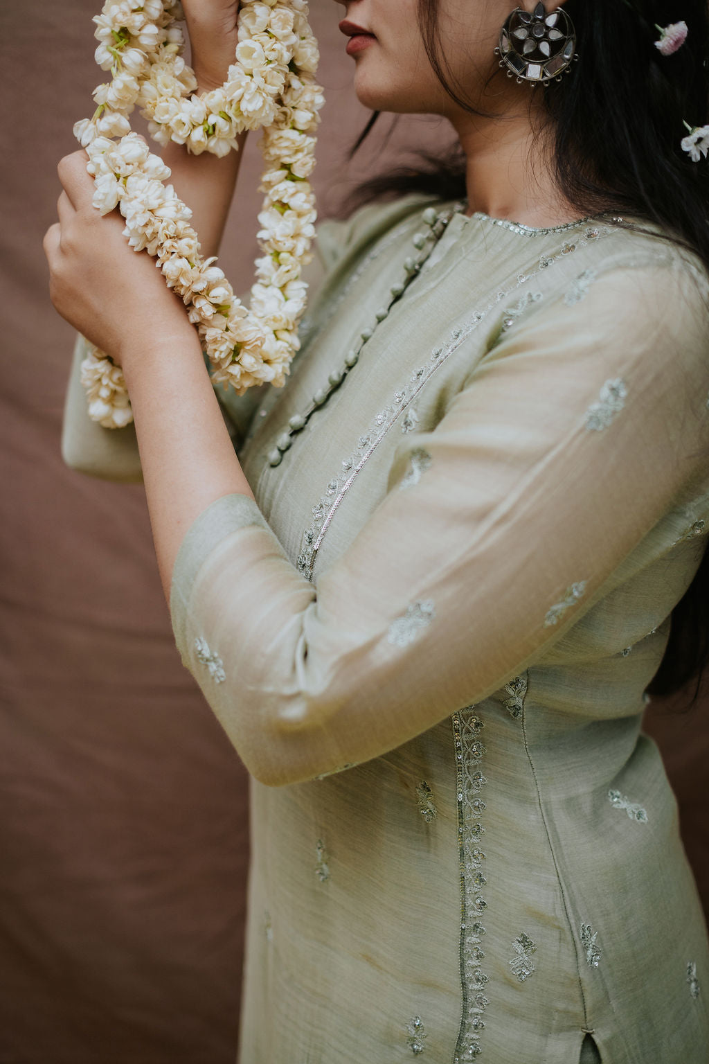 Sherbati Chamak Kurta Set