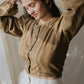 Chestnut Charm Cotton Shirt
