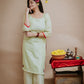 Chanderi Libaas Set with Dupatta